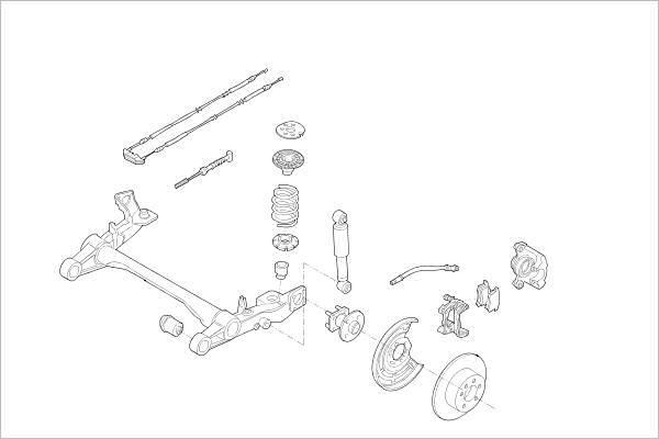 Delphi OE-OPEL-000015932-R - Підвіска колеса avtolavka.club