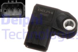 Delphi PS10207 - Датчик, тиск у впускний трубі avtolavka.club