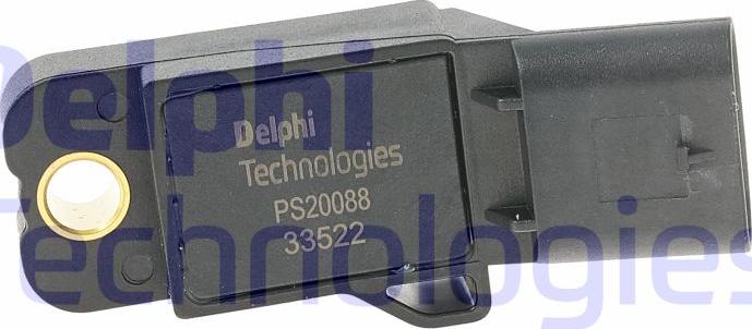 Delphi PS20088-12B1 - Датчик, тиск у впускний трубі avtolavka.club