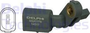 Delphi SS20378 - Датчик ABS, частота обертання колеса avtolavka.club