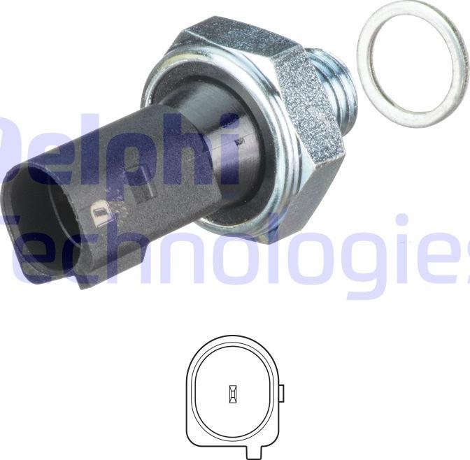 Delphi SW90056 - Датчик, тиск масла avtolavka.club