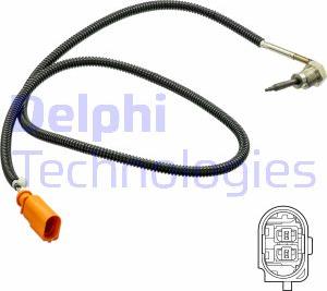 Delphi TS30196 - Датчик, температура вихлопних газів avtolavka.club