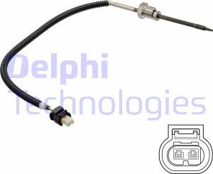 Delphi TS30157 - Датчик, температура вихлопних газів avtolavka.club