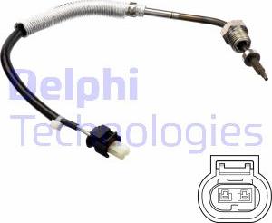 Delphi TS30104 - Датчик, температура вихлопних газів avtolavka.club