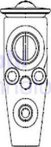 Delphi TSP0585120 - Розширювальний клапан, кондиціонер avtolavka.club