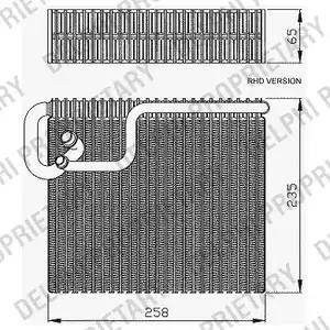 Delphi TSP0525181 - Випарник, кондиціонер avtolavka.club