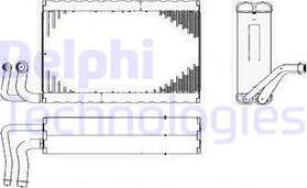 Delphi TSP0525182 - Випарник, кондиціонер avtolavka.club