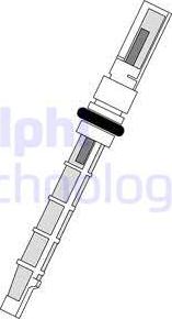Delphi TSP0695190 - Розширювальний клапан, кондиціонер avtolavka.club
