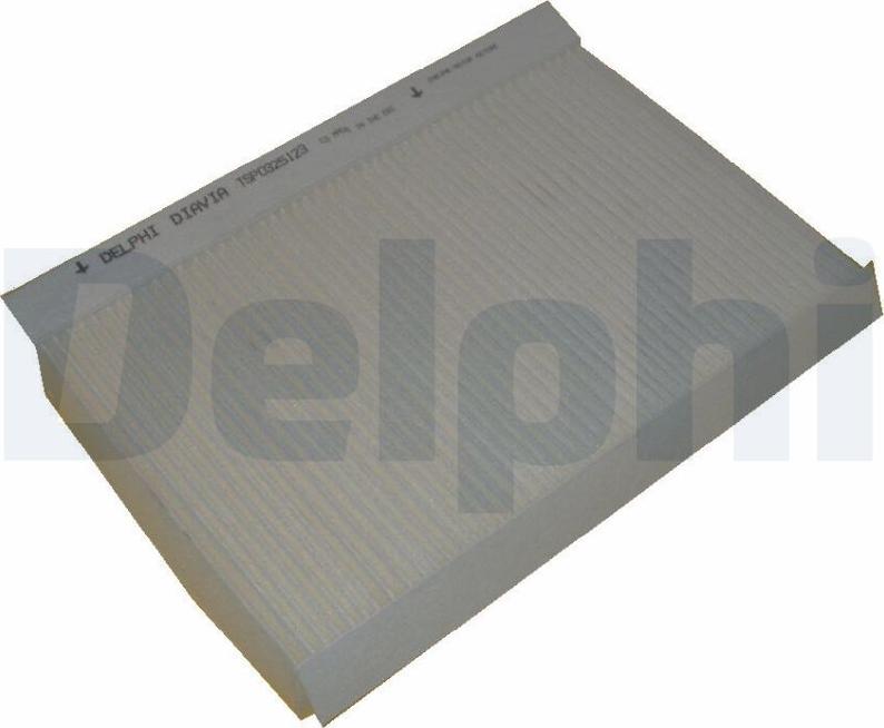 Delphi TSP0325123CB - Фільтр, повітря у внутрішній простір avtolavka.club