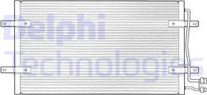 Delphi TSP0225471 - Конденсатор, кондиціонер avtolavka.club