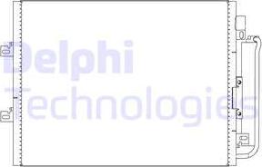 Delphi TSP0225592 - Конденсатор, кондиціонер avtolavka.club