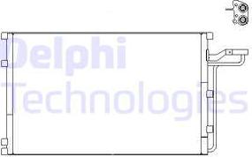 Delphi TSP0225659 - Конденсатор, кондиціонер avtolavka.club