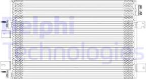 Delphi TSP0225601 - Конденсатор, кондиціонер avtolavka.club