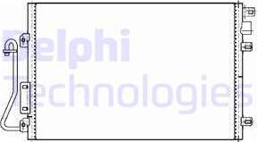 Delphi TSP0225635 - Конденсатор, кондиціонер avtolavka.club