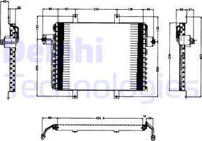 Delphi TSP0225138 - Конденсатор, кондиціонер avtolavka.club