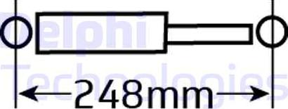 Delphi V45759253 - Амортизатор avtolavka.club