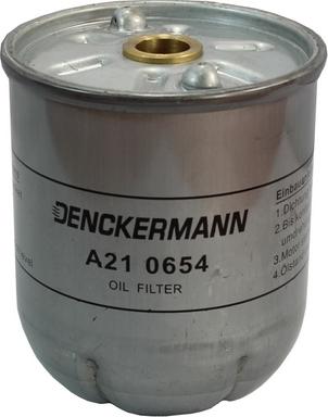 Denckermann A210654 - Масляний фільтр avtolavka.club