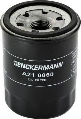 Denckermann A210060 - Масляний фільтр avtolavka.club