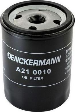 Denckermann A210010 - Масляний фільтр avtolavka.club