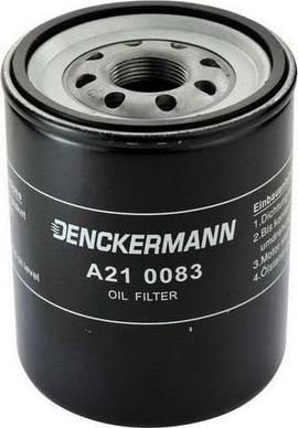 Denckermann A210083 - Масляний фільтр avtolavka.club
