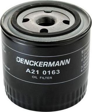 Denckermann A210163 - Масляний фільтр avtolavka.club