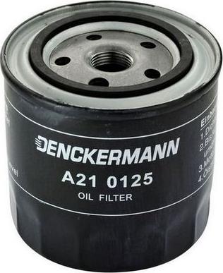 Denckermann A210125 - Масляний фільтр avtolavka.club