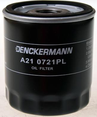 Denckermann A210721PL - Масляний фільтр avtolavka.club