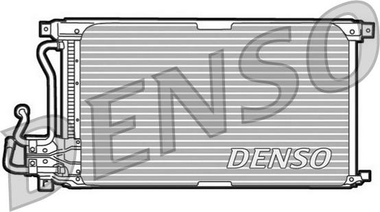 Denso DCN10010 - Конденсатор, кондиціонер avtolavka.club