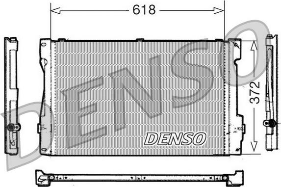 Denso DCN33006 - Конденсатор, кондиціонер avtolavka.club