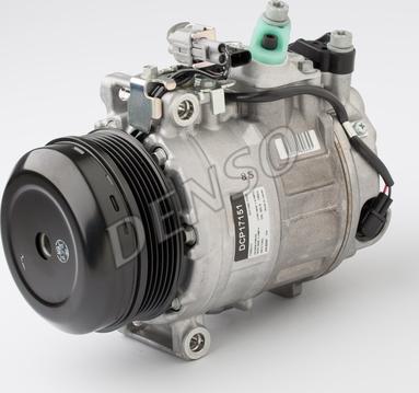 Denso DCP17151 - Компресор, кондиціонер avtolavka.club