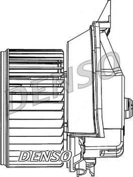 Denso DEA09203 - Вентилятор салону avtolavka.club