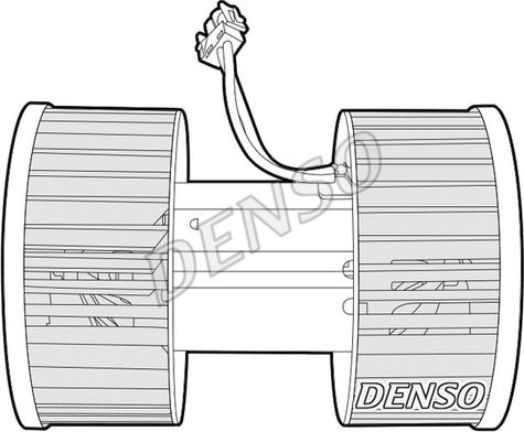 Denso DEA05003 - Вентилятор салону avtolavka.club