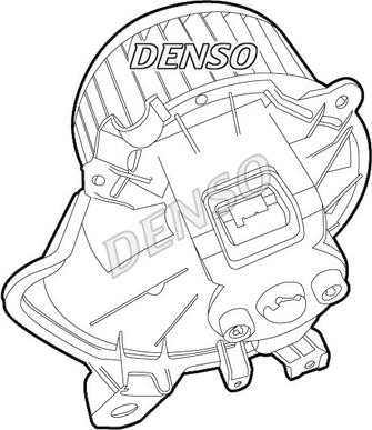 Denso DEA01010 - Вентилятор салону avtolavka.club