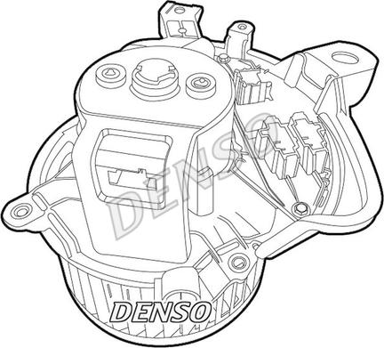 Denso DEA01011 - Вентилятор салону avtolavka.club