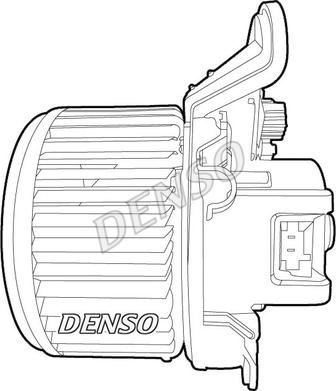 Denso DEA01212 - Вентилятор салону avtolavka.club