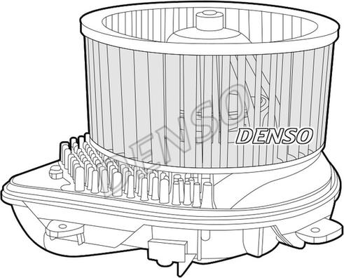 Denso DEA07013 - Вентилятор салону avtolavka.club