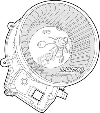 Denso DEA17001 - Вентилятор салону avtolavka.club