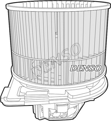 Denso DEA20002 - Вентилятор салону avtolavka.club