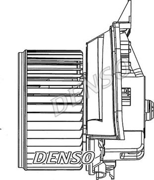 Denso DEA20202 - Вентилятор салону avtolavka.club