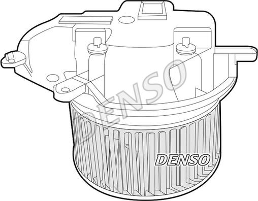 Denso DEA23016 - Вентилятор салону avtolavka.club