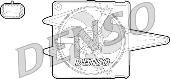 Denso DER09056 - Вентилятор, охолодження двигуна avtolavka.club