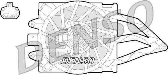 Denso DER09057 - Вентилятор, охолодження двигуна avtolavka.club