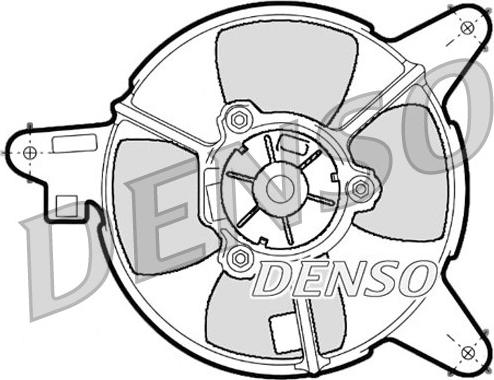 Denso DER09087 - Вентилятор, охолодження двигуна avtolavka.club