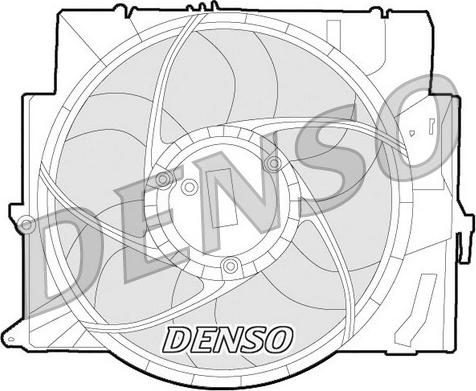 Denso DER05006 - Вентилятор, охолодження двигуна avtolavka.club