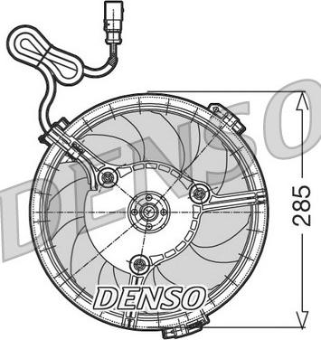 Denso DER02005 - Вентилятор, охолодження двигуна avtolavka.club