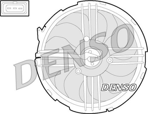 Denso DER32009 - Вентилятор, охолодження двигуна avtolavka.club