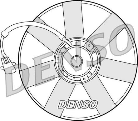 Denso DER32002 - Вентилятор, охолодження двигуна avtolavka.club