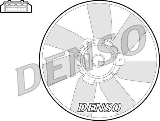 Denso DER32013 - Вентилятор, охолодження двигуна avtolavka.club