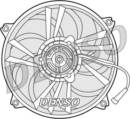 Denso DER21014 - Вентилятор, охолодження двигуна avtolavka.club