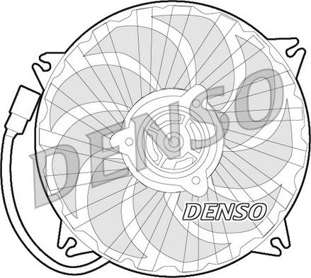 Denso DER21016 - Вентилятор, охолодження двигуна avtolavka.club